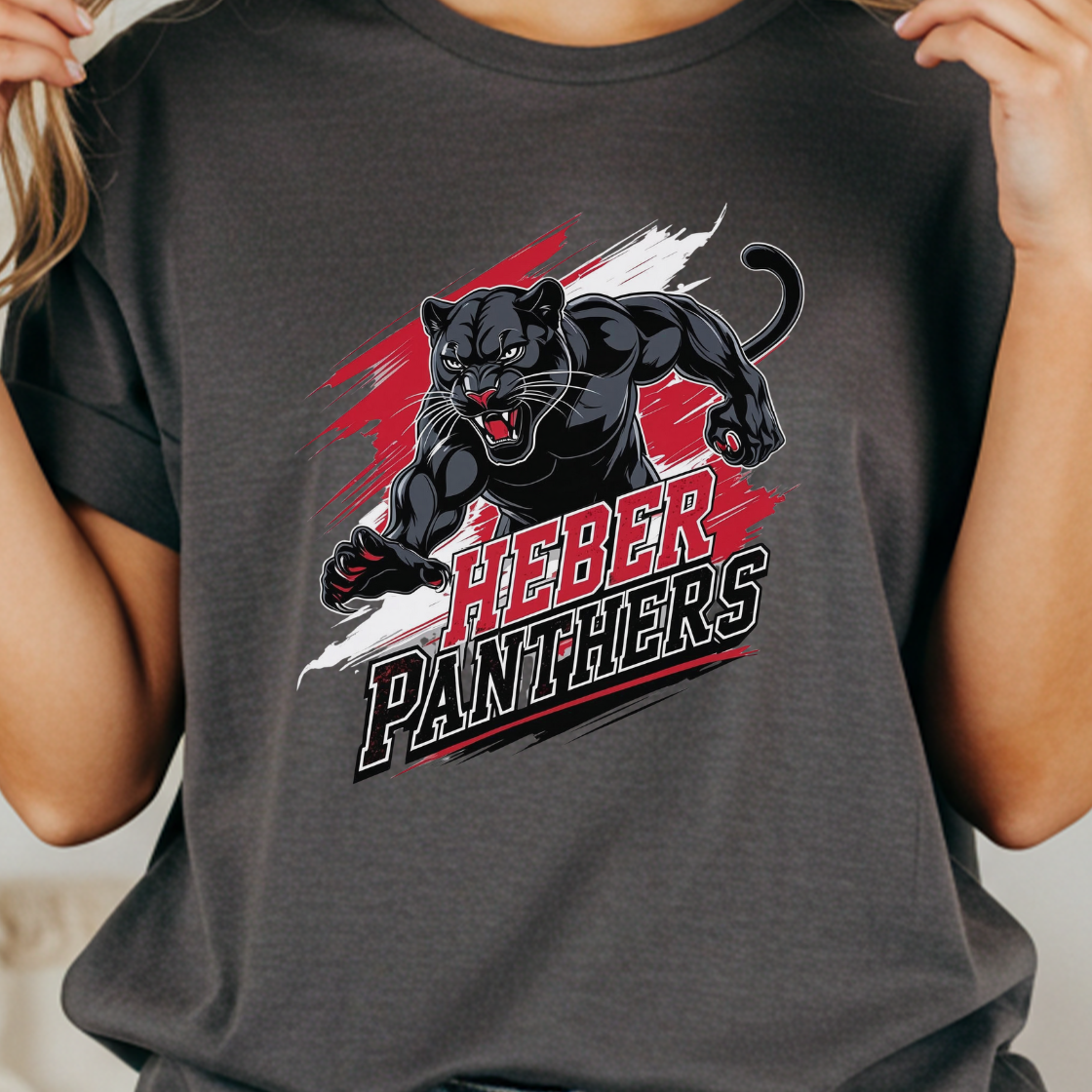Heber Panthers T-Shirt – Bold School Spirit Graphic Tee